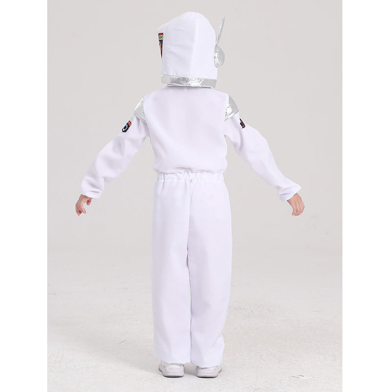 2023 Child Astronaut Space Suit Costume Boys Girls Halloween Party Cos ...
