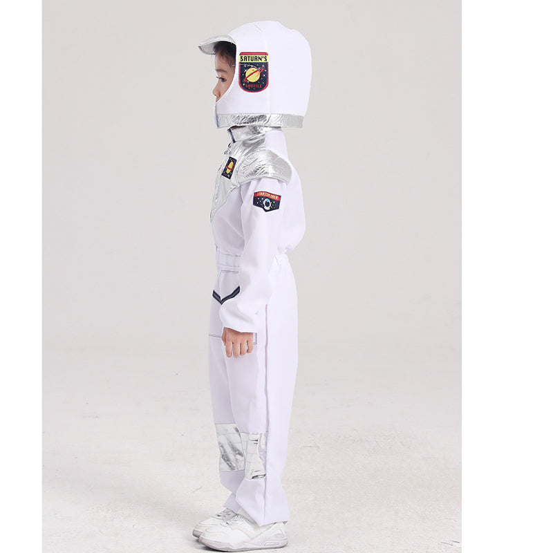2023 Child Astronaut Space Suit Costume Boys Girls Halloween Party Cos ...