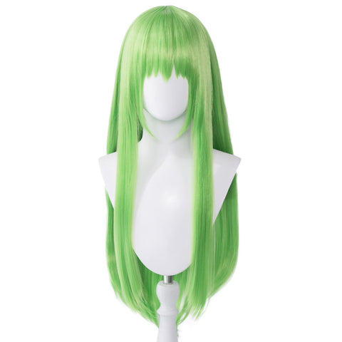 Anime Code Geass Lelouch of the Rebellion C.C.Cosplay Wigs Green Long Wigs