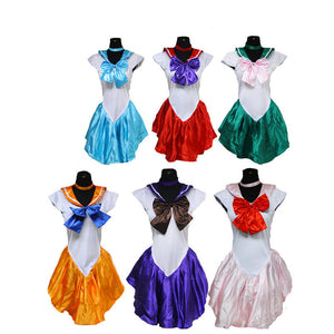 Anime Sailor Moon Cosplay Costume Halloween Cosplay Outfit Dress Set
