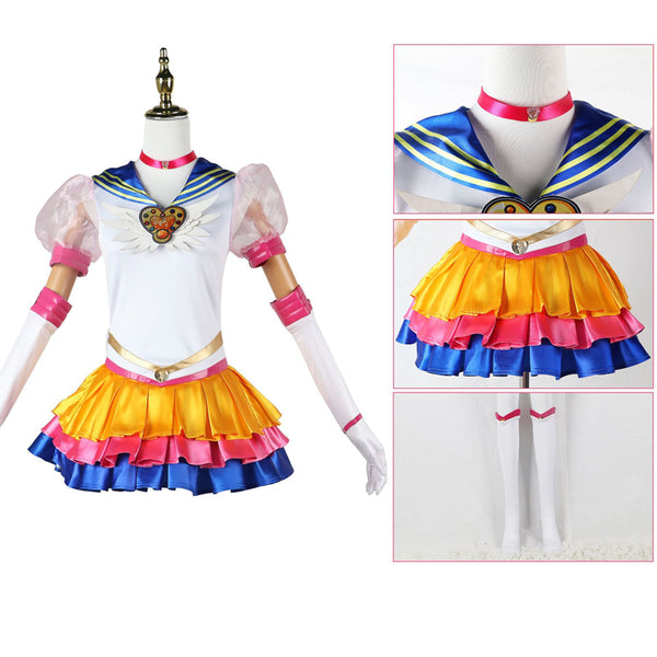 Anime Sailor Moon Usagi Tsukino Eternal Form Cosplay Costume Halloween Carnival Cosplay