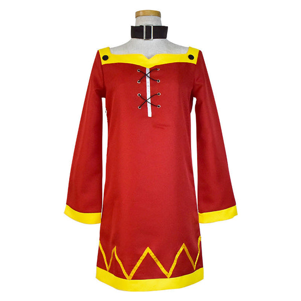 KonoSuba: God's Blessing on this Wonderful World! Megumin Whole Set Costume With Wigs and Boots Cosplay Outfit Set