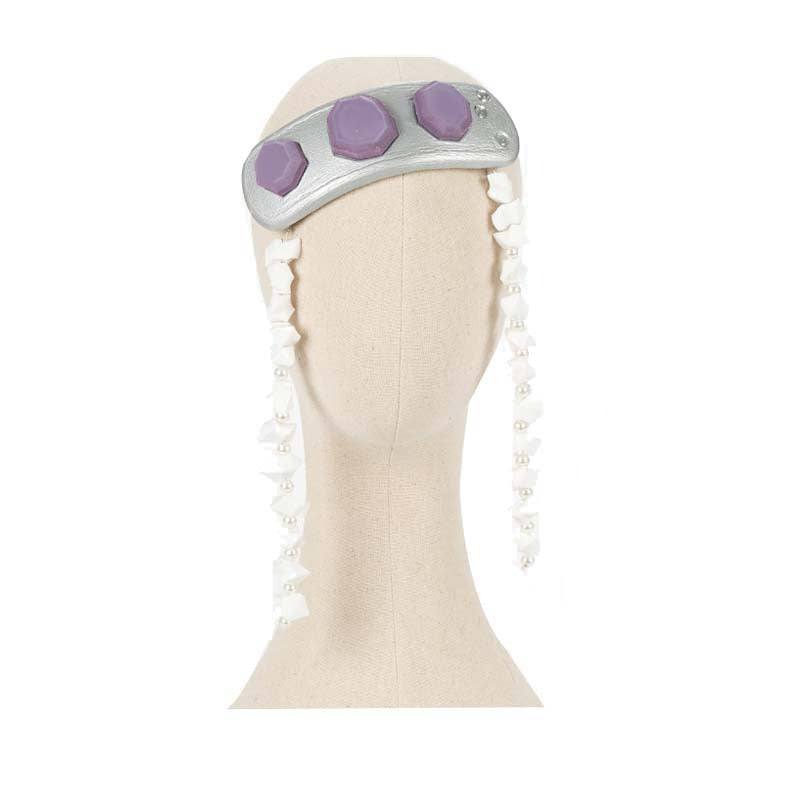 Anime Demon Slayer Kimetsu No Yaiba Tengen Uzui Cospaly Headband and H