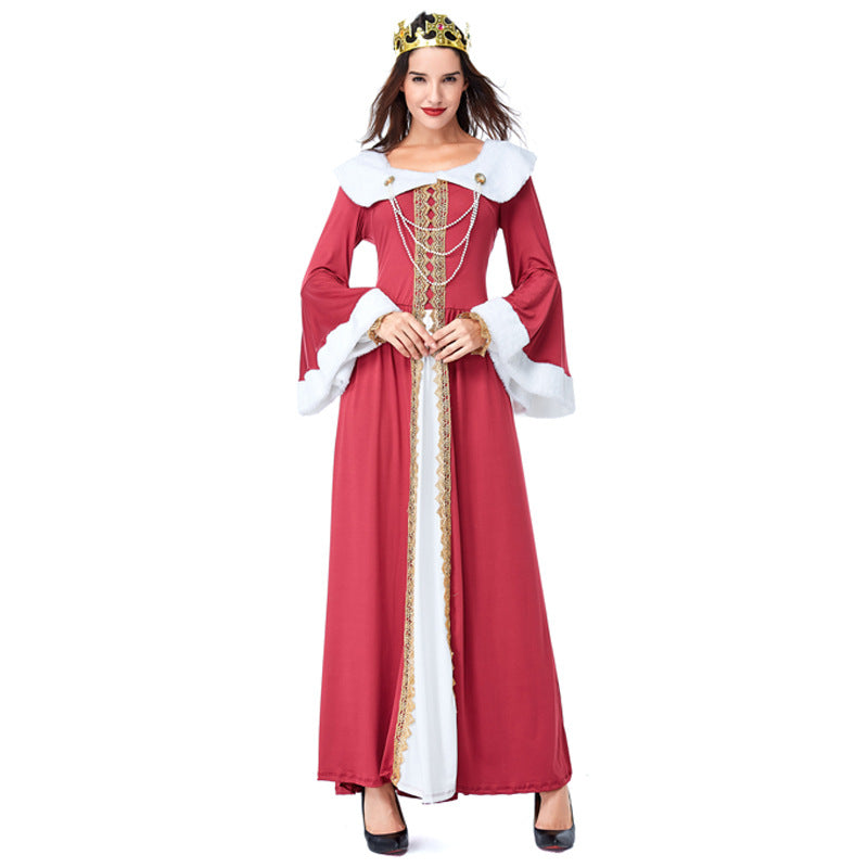 Adult Women's Medieval Queen Costume main image 0