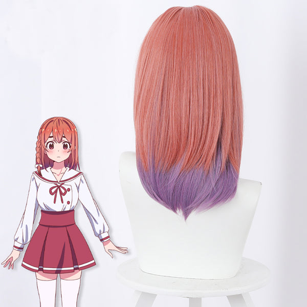 Anime Kanojo, Okarishimasu/ Rent-A-Girlfriend Sumi Sakurasawa Cosplay Costume With Wigs Set