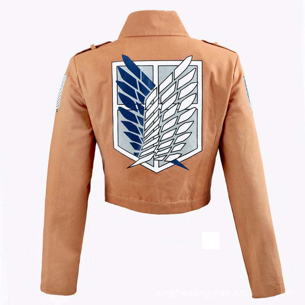 Attack on Titan Jacket Shingeki No Kyojin Scout Regiment Cosplay Costumes Jacket Unisex