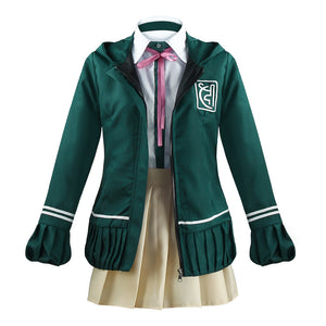 Danganronpa 2: Goodbye Despair Chiaki Nanami Costume Cosplay Uniform With Coat