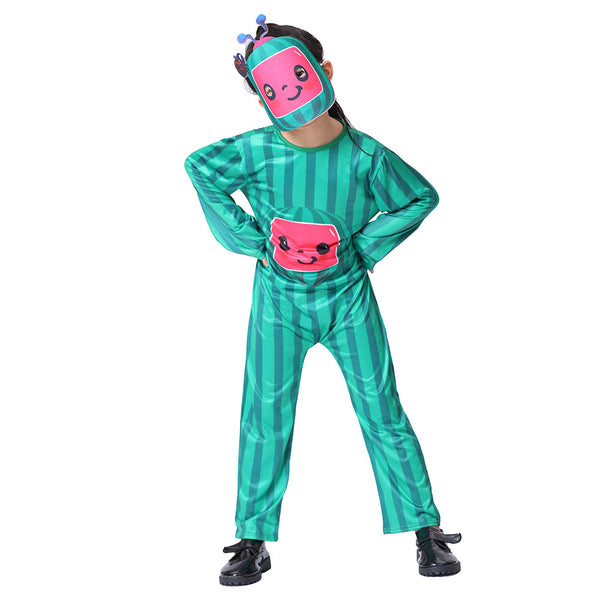 2023 Children's Halloween Watermelon Costume Girls Boys Stage Performance Costume