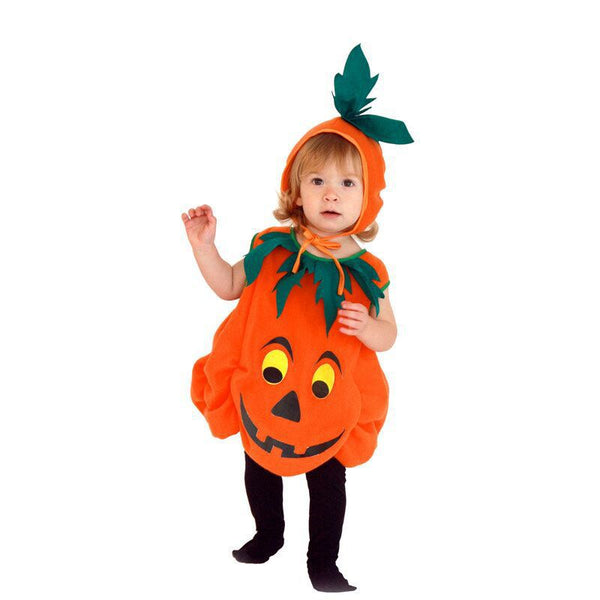 2023 Halloween Children's Pumpkin Costumes Boys Girls Masquerade Performance Costumes Toddler Pumpkin Costumes