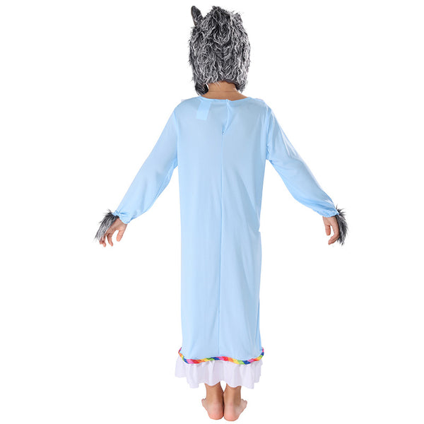 2023 Halloween Christmas Children's Stage Performance Costumes Boys Girls Granny Wolf Cosplay Costumes