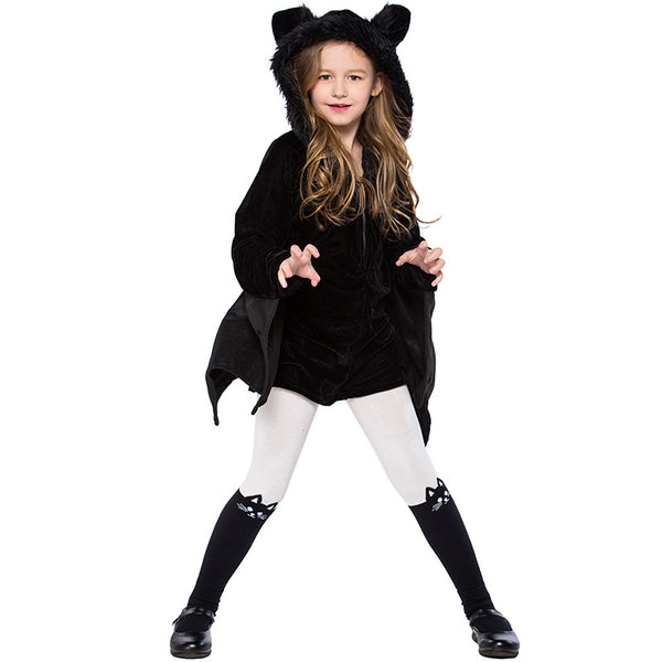 2023 Halloween Kids and Adults Animal Bat Costumes Girls Bat Costume Stage Performance Party Dresses