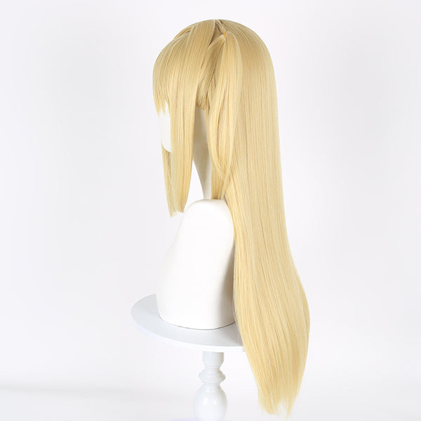 DN Misa Cosplay Wigs Long Golden Synthetic Hair Wig