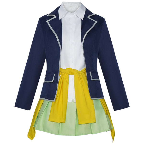 5Hanayome Ichika Nakano School Uniform Costume+Wigs Halloween Cosplay Outfit