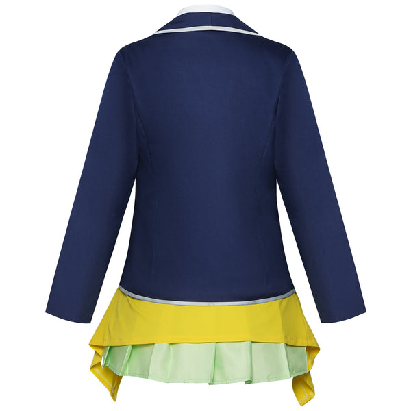 5Hanayome Ichika Nakano School Uniform Costume+Wigs Halloween Cosplay Outfit
