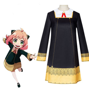 Anya Forger Cosplay Costume Dress Halloween Costume Outfit For Girls