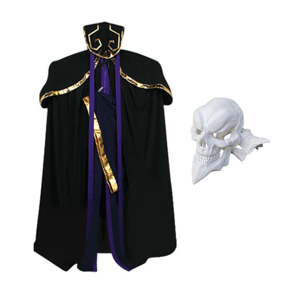 Ainz Ooal Gown Costume Cloak Halloween Cosplay Outfit