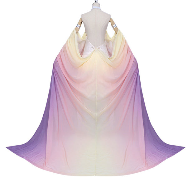 Amidala Pink Dress Costume Women's Dress for Queen Princess Cosplay Costume Halloween Dress Up