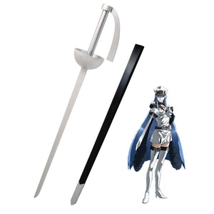 Anime Akame ga Kill! General Esdeath Cosplay Sword Props Halloween Costume Accessories