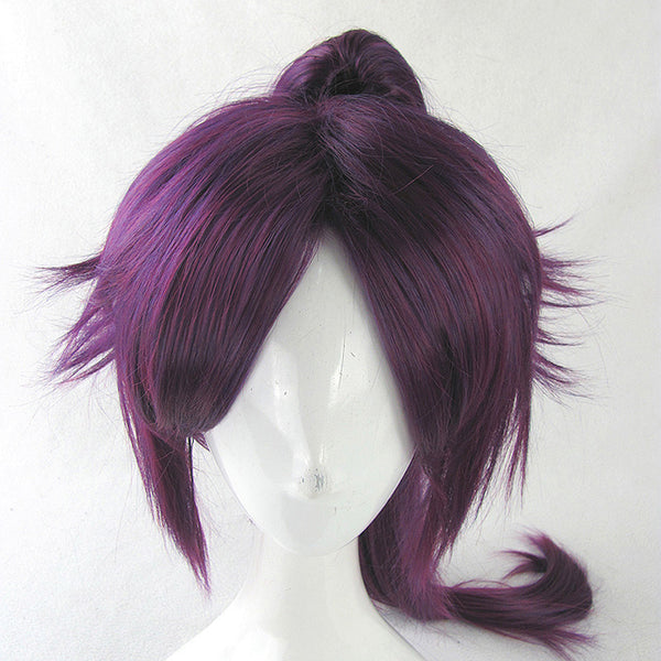 Anime Gotei 13 2nd Division Captain Yoruichi Cosplay Wigs Purple Wigs