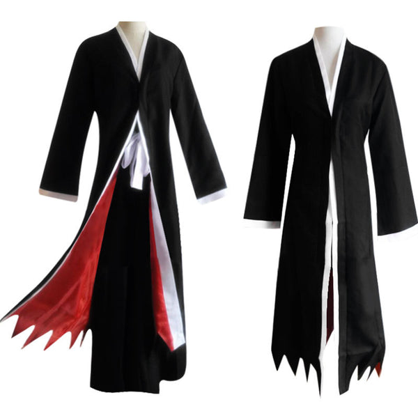 Anime Ichigo Bankai Form Costume Halloween Cosplay Outfit Set