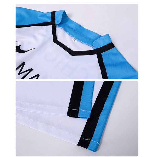 Anime Blue Lock Manshine City Hyoma Chigiri White Jersey Uniform NO.44 Cosplay Outfit
