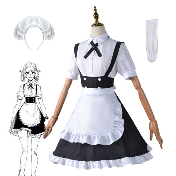 Anime Call of the Night Nazuna Nanakusa Maid Dress Outfit Cosplay Costume Lolita Dress