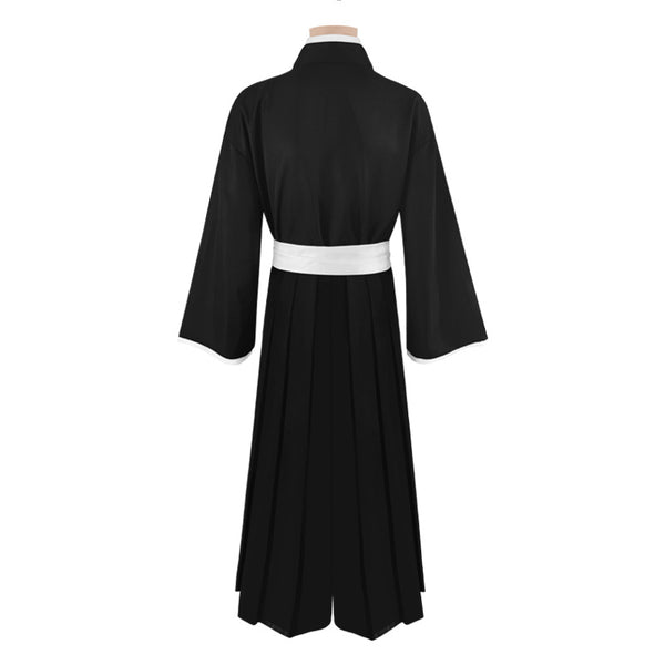 AnimeCosplay Rukia/ Ichigo Cosplay Costume Japanese Black Kimono Outfit