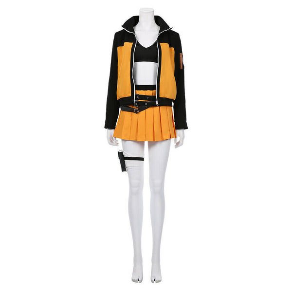 Anime Cosplay Ninja Uzumaki Female Version Cosplay Costume Halloween Women Girls Costume Outfit