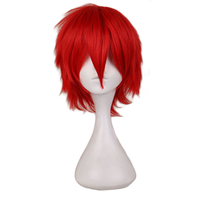 Anime Cosplay Fifth Kazekage Gaara Cosplay Wigs Red Short Wigs