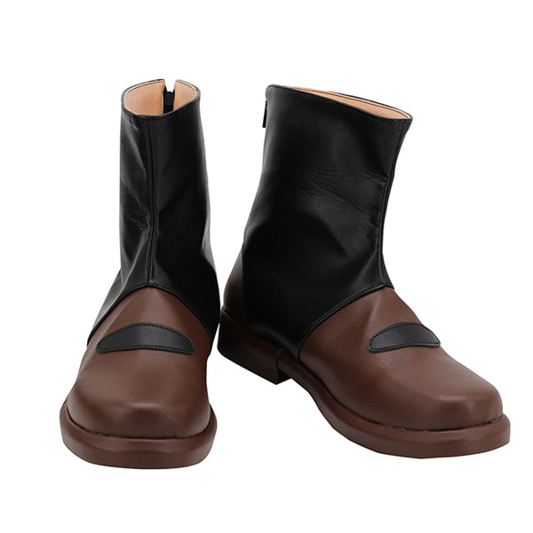 Anime Darling in the Franxx 016 Hiro Cosplay Shoes Brown PU Cosplay Boots