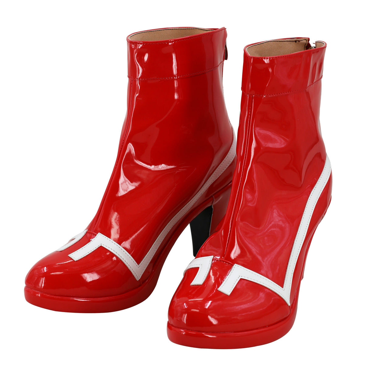 Anime Darling in the Franxx Zero Two 002 Cosplay Shoes Red PU Leather ...