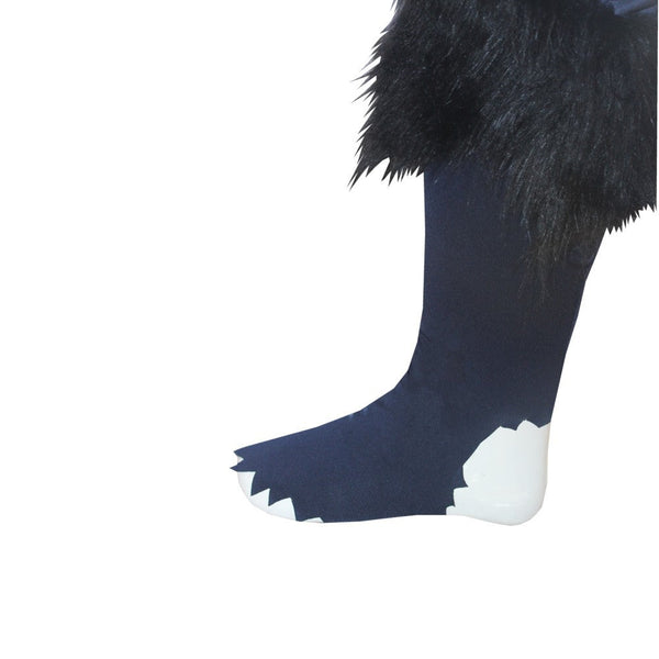 Anime Inosuke Full Set Costume+Wigs+Shoes+Mask+Double Blades Weapon Halloween Cosplay Outfit Whole Set