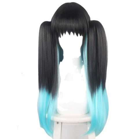 Anime Muichiro Tokito Cosplay Wigs Long Wigs Accessories