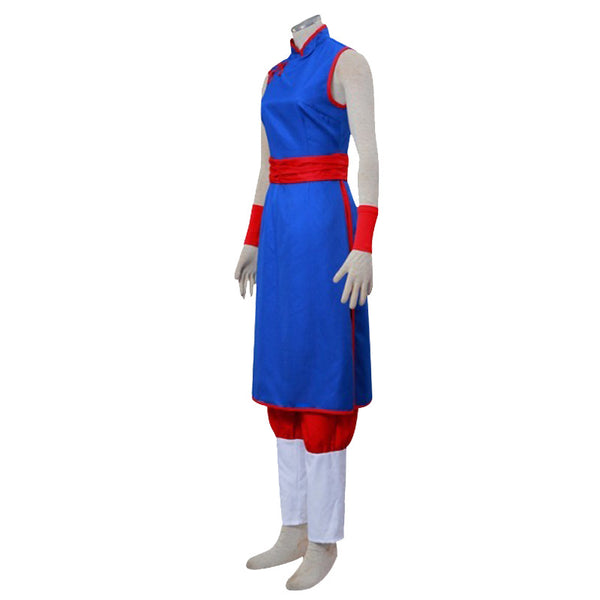 Anime Dragon Ball Chi-Chi Fighting Outfit Costume Full Set With Wigs and Shoes Halloween Cosplay Costume Set