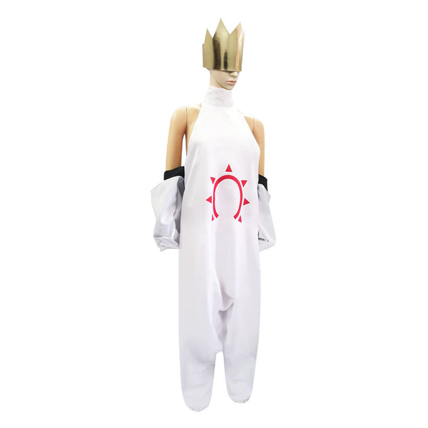 Anime Fire Force Enen No Shouboutai Haumea Cosplay Costume With Crown Halloween Carnival Costume