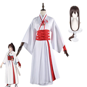 Anime Hell's Paradise: Jigokuraku Yamada Asaemon Sagiri Costume Kimono Suit Halloween Carnival Outfit