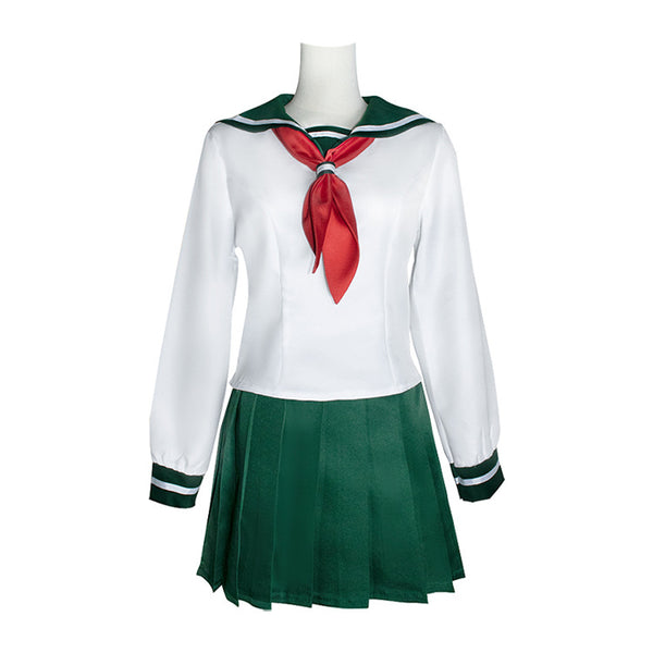 Anime Inuyasha Kagome Higurashi School Uniform Cosplay Costume Halloween Cosplay Outfit