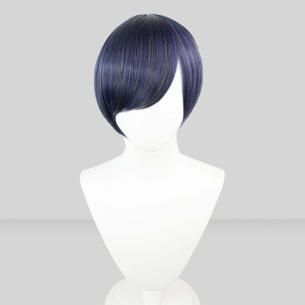 Anime Kuroshitsuji Black Butler Earl Ciel Phantomhive Costume Wigs Blue-black Short Wigs