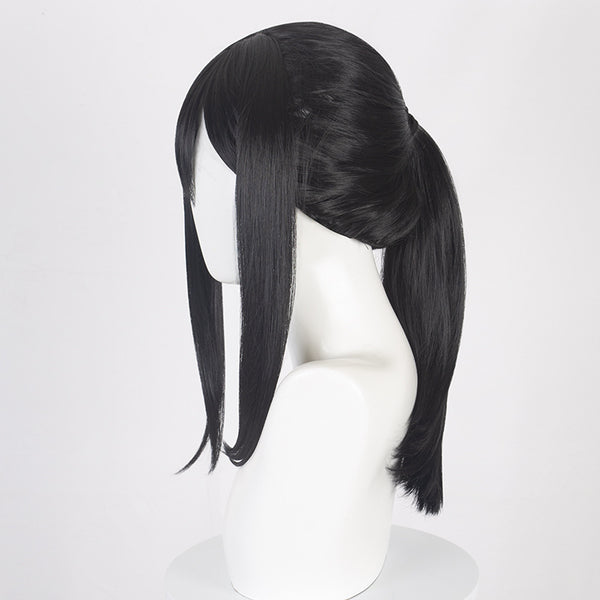Anime Maki Oze Cosplay Wigs Black Wigs Accessories