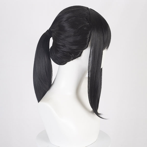 Anime Maki Oze Cosplay Wigs Black Wigs Accessories