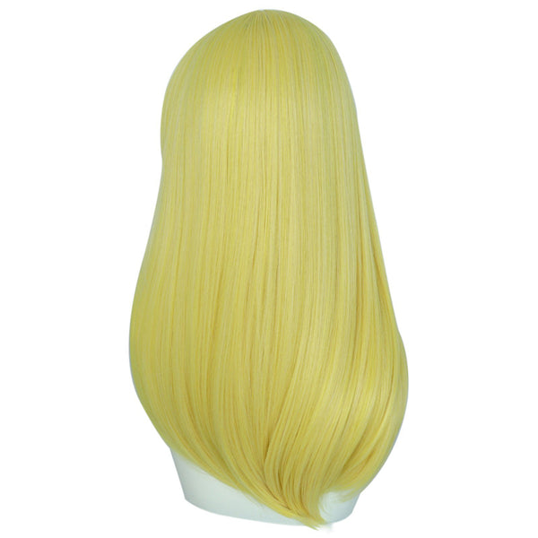 Anime Mashle: Magic And Muscles Lemon Irvine Cosplay Wigs Golden Long Wigs