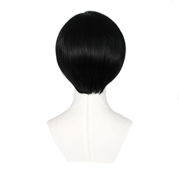 Anime Mashle: Magic And Muscles Mash Burnedead Cosplay Wigs Black Short Wigs