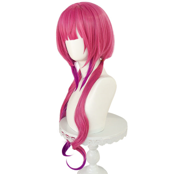 Anime Miss Kobayashi's Dragon Maid Ilulu Cosplay Wigs Pink Long Wigs