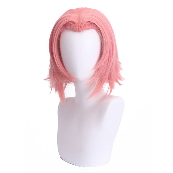 Anime The Last Haruno Sakura Costume With Wigs and Cosplay Props Set