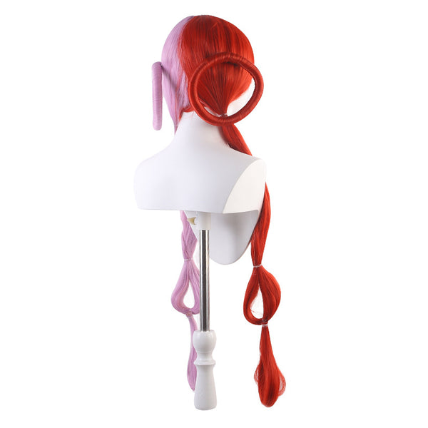 Anime One Piece Film Red Diva Uta Cosplay Wigs Costume Accessories Hair