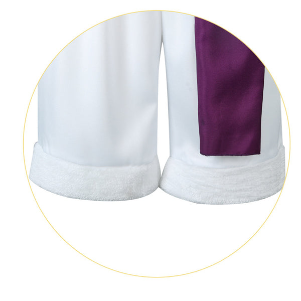 Anime One Piece Monkey D. Luffy Gear 5 Costume White Halloween Cosplay Costume for Kids and Adults