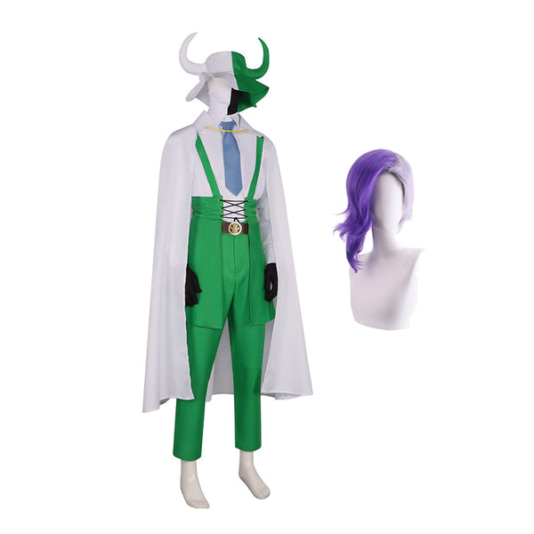 Anime One Piece Pejiwan Page One Costume Full Set With Hat and Cloak Halloween Party Costume