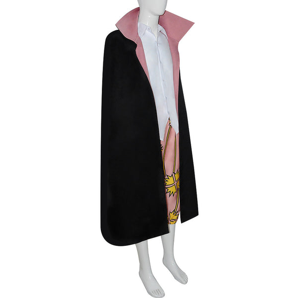 Anime One Piece Red Hair Shanks Cosplay Costume With Cloak Halloween Carnival Cosplay Outfit
