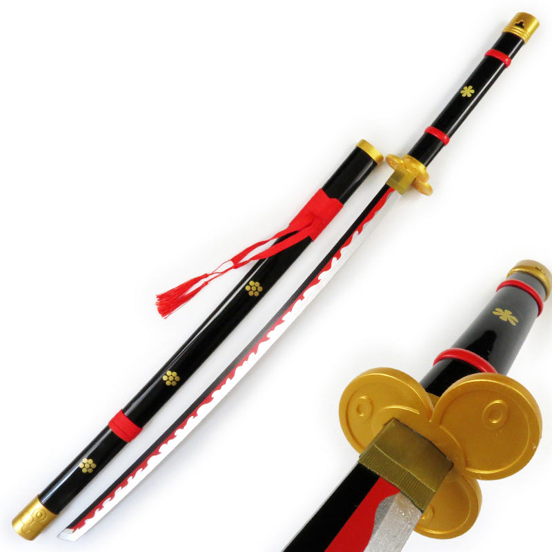 Anime One Piece Roronoa Zoro Costume Weapon Sword Halloween Cosplay Pr