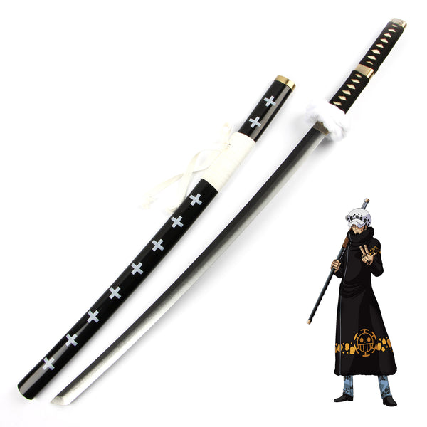 Anime One Piece Trafalgar Law Cosplay Weapon Sword Props Kikoku Sword Costume Accessories